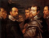 Peter Paul Rubens The Mantuan Circle Of Friends painting